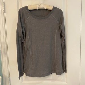 Lululemon grey LS top